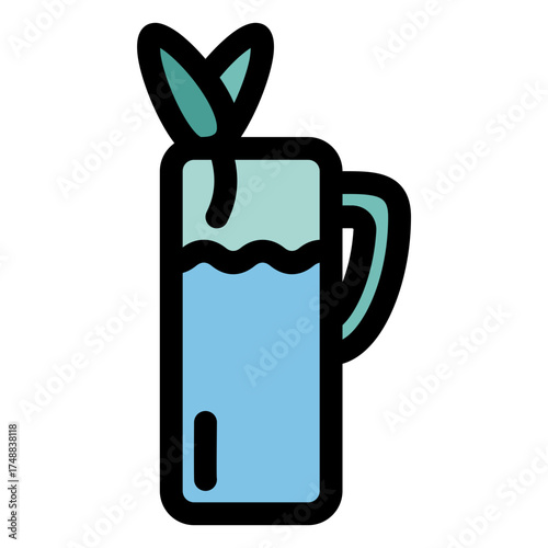 Green tea icon