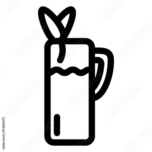 Green tea icon