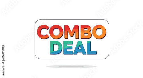 Enticing combo deal promotion for retail businesses seeking to attract customers with special offers and discounted bundled products