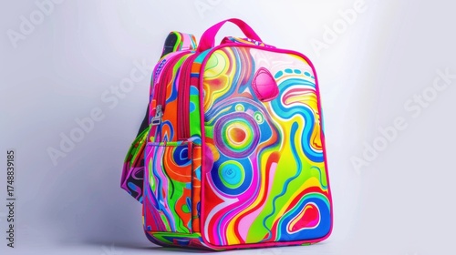 White Background Stationery Set for Students: Showcasing Practical, Colorful, and Organized School Supplies – Including Notebooks, Pens, Pencils, and Binders, Ideal Visuals for Back-to-School E-Commer