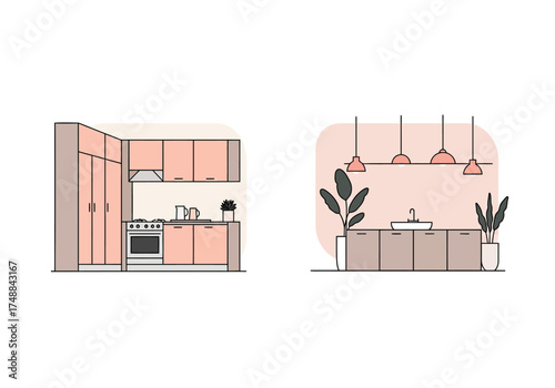 Medical Examination and Diagnosis Icons Set for Healthcare.