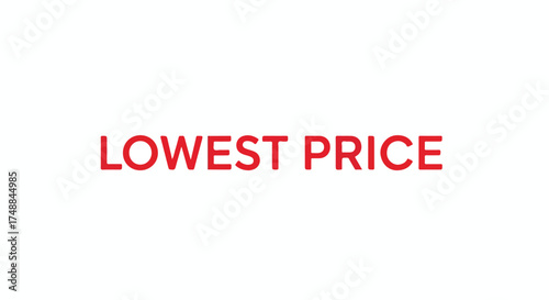 Promotional visual highlighting the guaranteed lowest prices for unbeatable value in a marketing campaign offer competitive advantages at the best