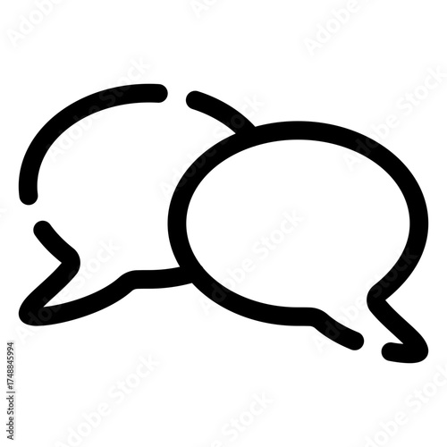 Speech bubble icon