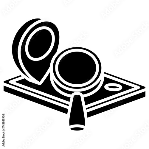 Discovery Mini Illustration Isometric Icon. Use For Modern Concept, Print, Ui, Ux Kit, Web And App Development. Vector Related To Market, Business, Finace