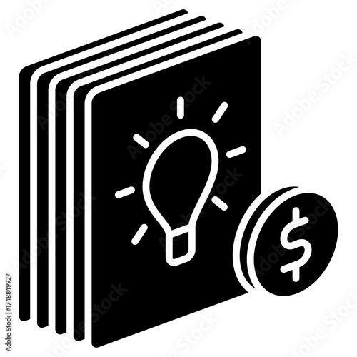 Innovation Mini Illustration Isometric Icon. Use For Modern Concept, Print, Ui, Ux Kit, Web And App Development. Vector Related To Market, Business, Finace