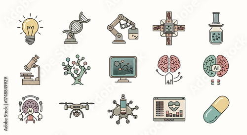 Future Technology and Innovation: Icons of Scientific Progress.