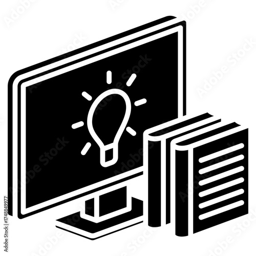 Insight Mini Illustration Isometric Icon. Use For Modern Concept, Print, Ui, Ux Kit, Web And App Development. Vector Related To Market, Business, Finace