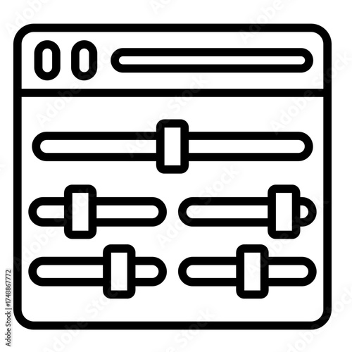 Customization Icon Element For Design