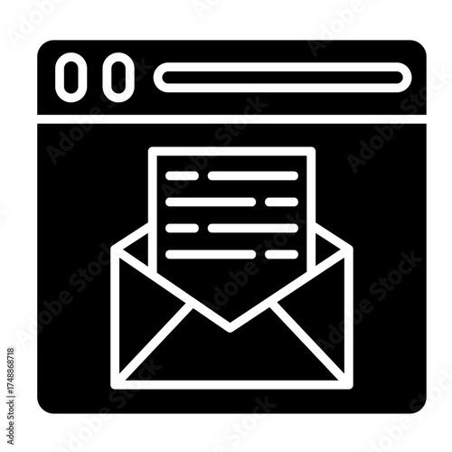 Email Icon Element For Design