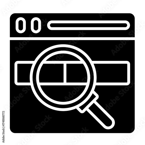 Search Icon Element For Design