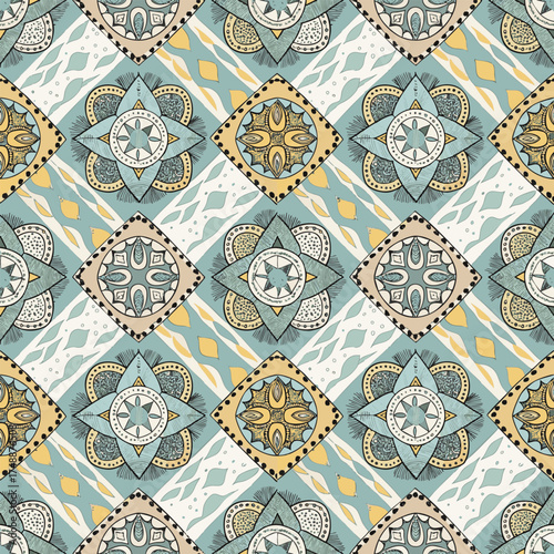 vector illustration of abstract seamless pattern