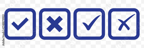 simple, pointing, element, done, concept, design, graphic, website, label, check mark, select, sign, survey, isolated, button, set, approval, answer, false, list, mark, choice, illustration, approve, 