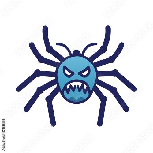 Angry Tarantula Spider