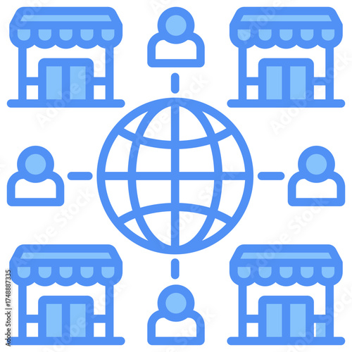 Outsourcing Icon