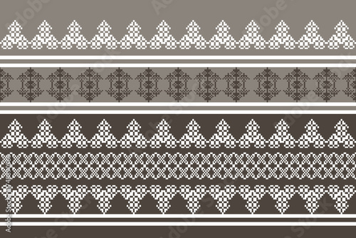 pattern batik flower damask ethnic boho ikat texture tribal geometric background