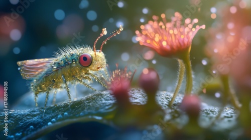 microbes seen under a microscope