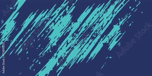 Minimal Abstract Blue Cyan Frame Grunge Sport Design In Dark Background modern grunge background. vector eps10