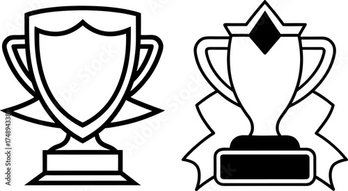 Trophy cup icon