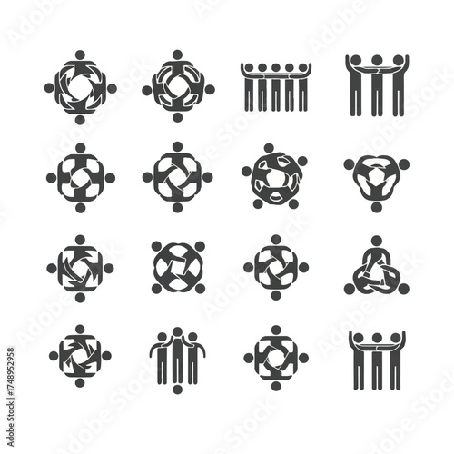 Diverse group of people collaborating and connecting in a circle, symbolizing teamwork, unity, and community engagement, creating a sense of belonging and shared purpose.