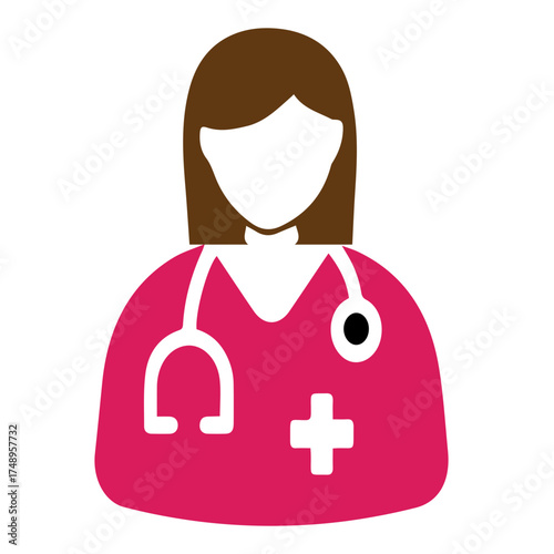Female Doctor with Stethoscope