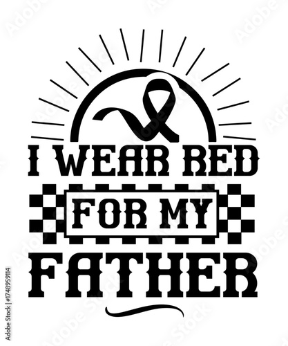 heart disease awareness svg design