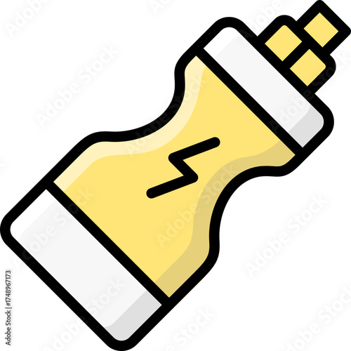 isotonic icon illustration design with filled outline