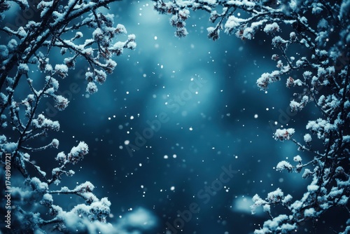 Snow-covered landscape with HD quality.