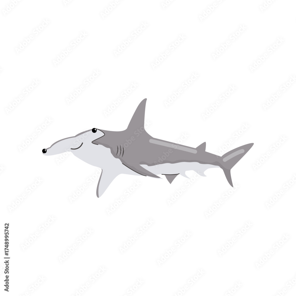 Obraz premium hammerhead shark