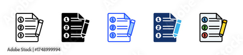 Story Points Estimation Icon Collection With Multiple Styles