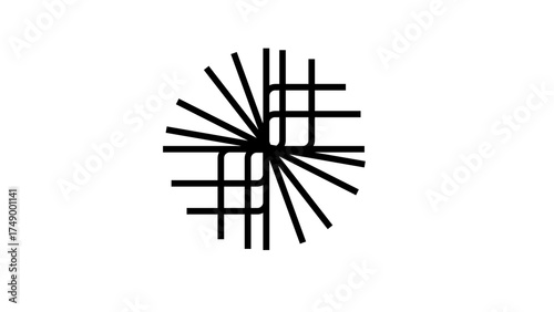 abstract-network-hub-intersecting-lines-vector