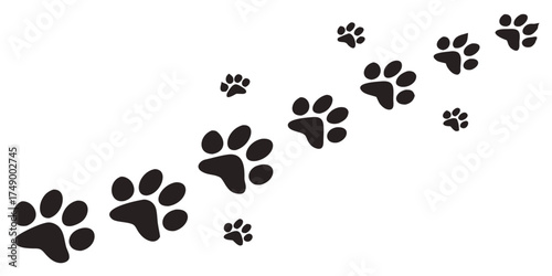 animal paw prints