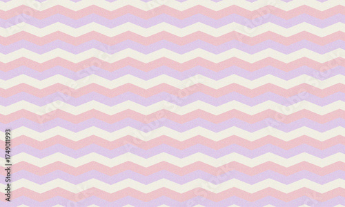 Groovy Pastel Dreamland: A Sweet Pink, Purple, and White Chevron Pattern for a Gentle and Ethereal Vibe
