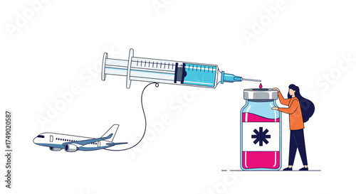 Travelers might soon need proof of vaccination to board international flights and enter countries.