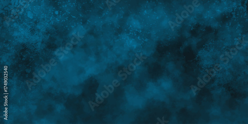fog or mist transparent effect isolated on dark background. blue smoke on black background. Aquamarine powder explosion on black background. Colorful dust explode. 