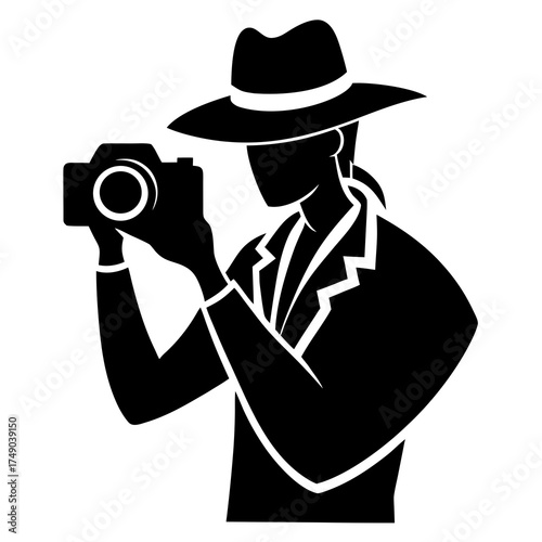 man with camera