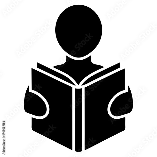 3d man with book