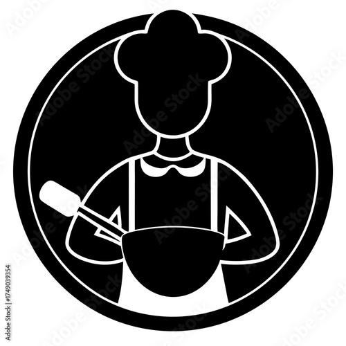 chef icon vector illustration