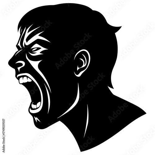 silhouette of a girl