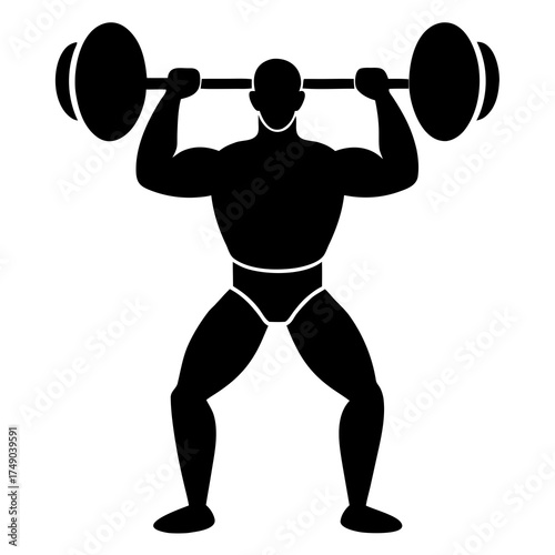 man lifting dumbbell