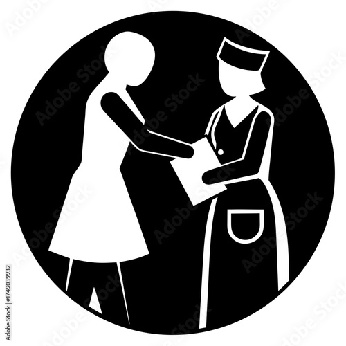 silhouette of bride and groom