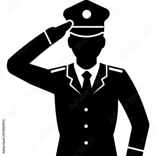 police officer vector
