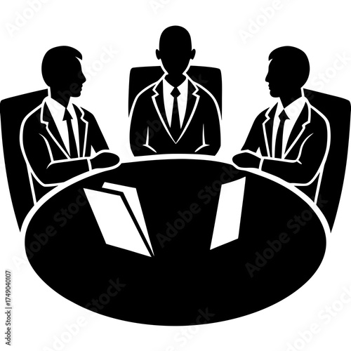 business symbol white people