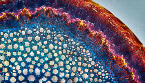 Microscopische Vieren von Corona, Covid, Varianten wie XFB, Stratus, NB.1.8.1, Nimbus - 10 Querschnitt
