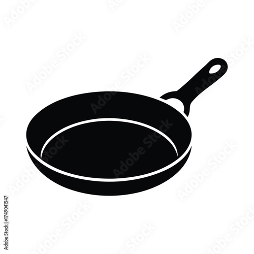 Paella Pan Icon Vector Illustration