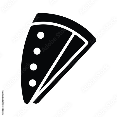 Crepe Icon Vector Illustration