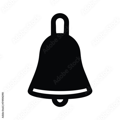 Cow Bell Icon Vector Illustration