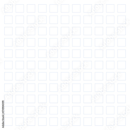 Workbook for writing hieroglyphs. Lined paper for printing. Geometric pattern for school. Realistic lined paper. Simulator for writing Chinese characters. Page of calligraphy exercises. Graph paper.