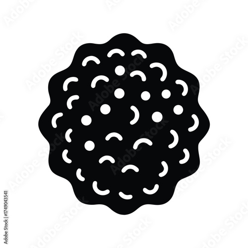 Sea Sponge Icon Vector Illustration