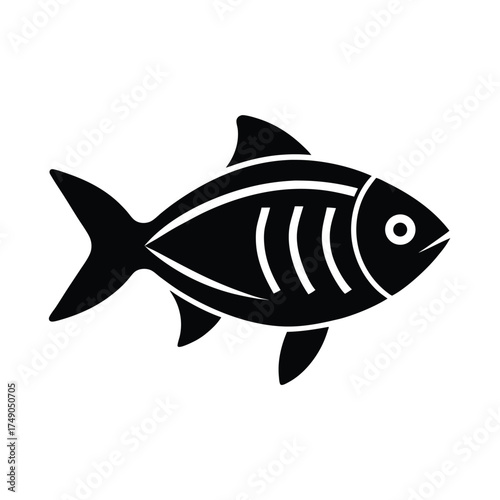 Fish Icon Vector Illustration