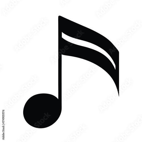 Music Note Icon Vector Illustration